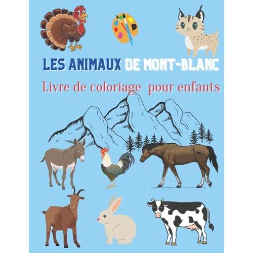 Livre coloriage animaux pour enfants - À partir de 2 ans: Cahier