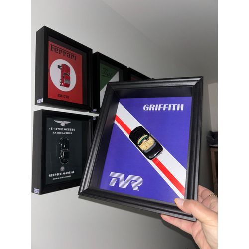 Cadre voiture Griffith TVR échelle 1/43