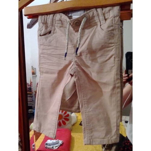 Pantalon Beige 0/3 Mois Early Days.