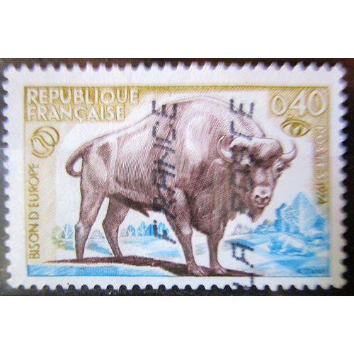 1974. F1795: Protection De La Nature: Le Bison D'europe.