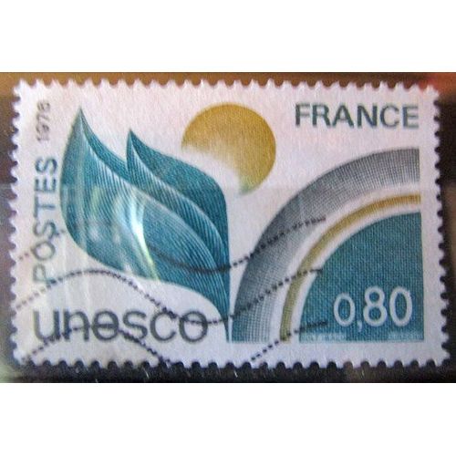 1976. Timbre Unesco N°50.