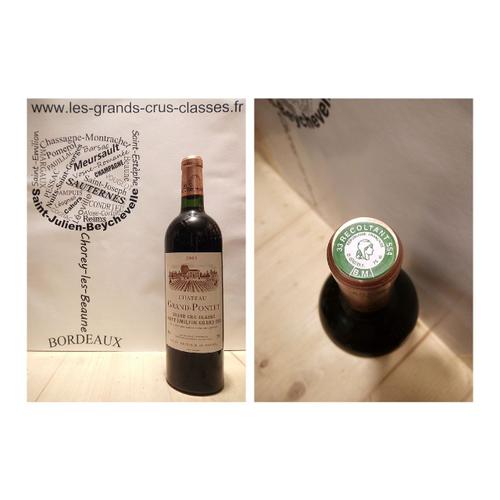 Château Grand Pontet 2003 - Saint-Emilion - Grand Cru Classé - 1 X 75 Cl - Rouge