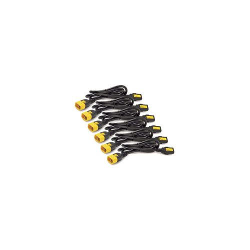 APC - Câble d'alimentation - power IEC 60320 C13 pour IEC 60320 C14 - 10 A - 1.22 m - noir - pour P/N: SCL500RMI1UC, SCL500RMI1UNC, SMTL750RMI2UC, SRT1500RMXLI, SRT1500XLI, SRT2200XLI-KR