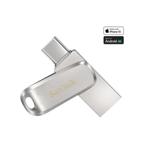 SanDisk Ultra Dual Drive Luxe - Clé USB - 512 Go - USB 3.1 Gen 1 / USB-C