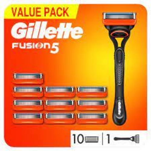 Gilette Fusion 11 Recharges + Le Rasoir 