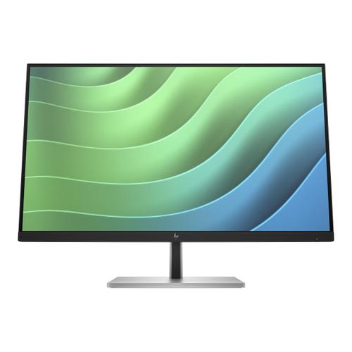 HP E27 G5 - E-Series - écran LED - 27" - 1920 x 1080 Full HD (1080p) @ 75 Hz - IPS - 300 cd/m² - 1000:1 - 5 ms - HDMI, DisplayPort, USB - noir, noir et argent (support)