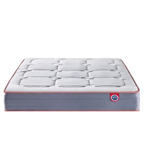 Merinos - Matelas Marinière 2 - 180x200 Cm - Technologie Ressorts Ensachés - Parfait Soutien - Confort Moelleux - Epaisseur 26 Cm