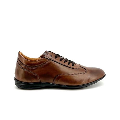 Duca Di Morrone Raul Teu Leather Brown