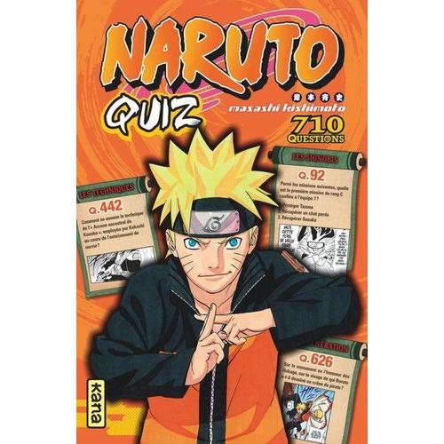 Naruto Quiz book BD et humour Rakuten