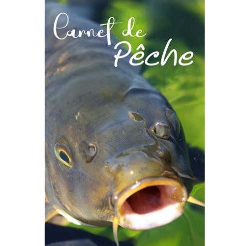 Carnet De Pêche: Carpe Cadeau Pêcheur Homme Original 55 Sessions De Pêche Permet De Noter Les Prises En Détail Météo Humeur Photos Couverture Souple ... Pratique Cadeau Anniversaire Original Homme