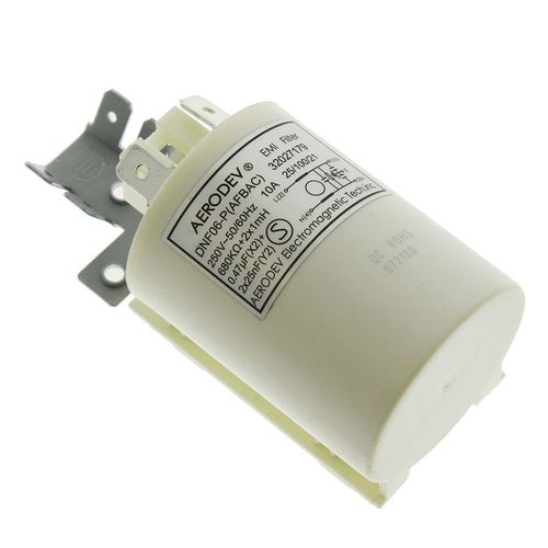 Condensateur antiparasite 32005982 pour Lave linge ATLANTIC, AVEA, AYA, BEKO, BELLAVITA, BLUESKY, BSK, CARREFOUR HOME, CLAYTON, COBAL, CONCORDE, CONTINENTAL EDISON, CURTISS, DAEWOO, DOMEOS, EDSON, ESSENTIEL B, EUREKA, FAR, FORTEX, FRAB, FRANCIA, FRIGIDAI