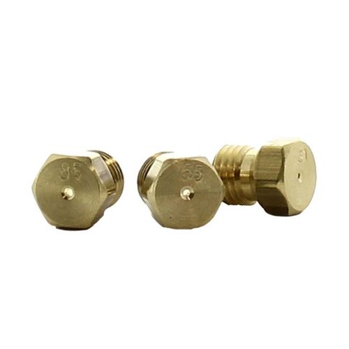 Kit injecteurs gaz butane 900371 pour Cuisinière AYA, CONTINENTAL EDISON, DOMEOS, EDSON, EUREKA, FAR, FRIONOR, HARROW, HELKINA, KONTACT, LINETECH, PROLINE, SHARP, SIGNATURE, SILTAL, SOGELUX, TECHNICAL, TELEFUNKEN, TUCSON, VALBERG, WESTWOOD