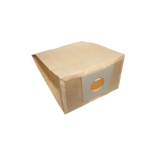 Sac papier pour Aspirateur, x5 481281728129 pour Aspirateur ALASKA, ALIC, ASUKA, AZUKA, BEKO, BOSCH, CHROMEX, ELECTRAVOX / ELIN, JATA, KALORIK, MONIX, MORS, PROGRESS, SIEMENS, TRISTAR, WHITE AND BROWN