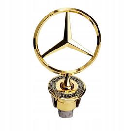 4 x centres de roue Argent Trident 75mm Mercedes Benz ABS cache moyeu  emblème logo