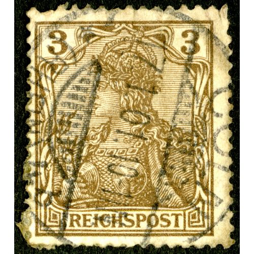 Timbre Oblitéré Reichspost, 3