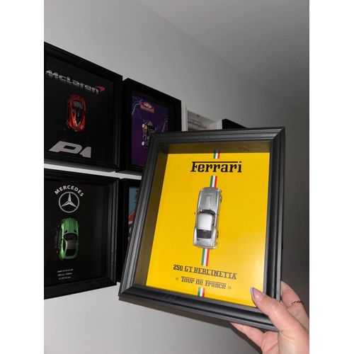 Cadre voiture Ferrari 250 GT BERLINETTA "TDF" échelle 1/43