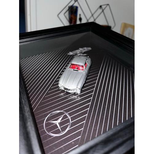 Cadre voiture Mercedes 300 SL échelle 1/43