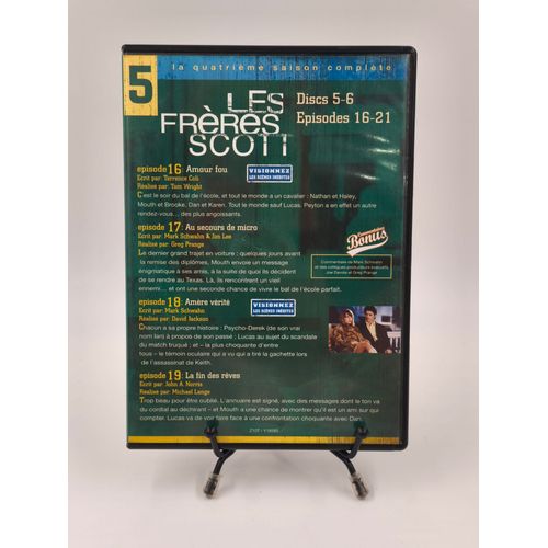Film Dvd Les Frères Scott Saison 4 (Discs 5-6 Épisodes 16-21)
