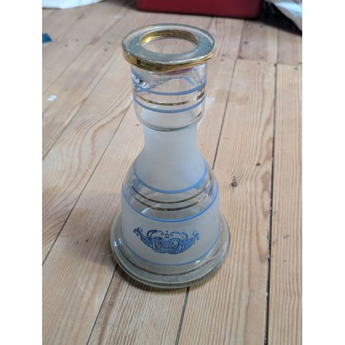 Vase à shisha/narguilé en verre