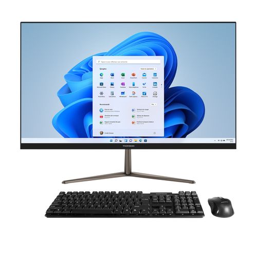Thomson All In One AIO21C4BK128 21 Pouce Full HD Intel Celeron N4020 - RAM 4 Go - SSD 128 Goavec Windows 11