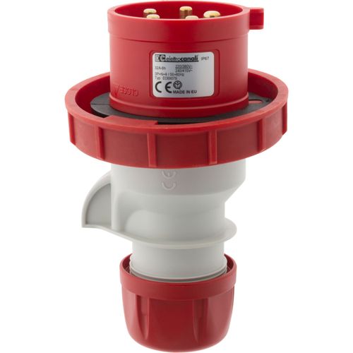 Fiche mÃ¢le IEC309 3P+N+T 16A - Zenitech