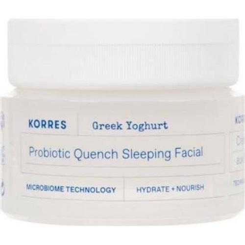 Crème Nuit Nourrissante Probiotiques & Yaourt Grec - Korres - Crème De Nuit Nourrissante. Toutes Peaux. 