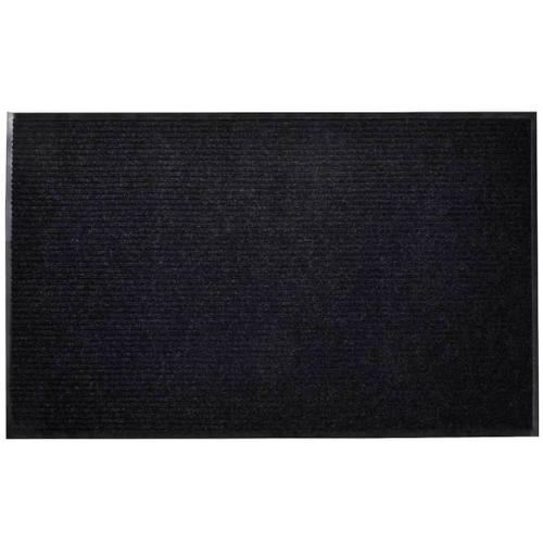 Vidaxl Tapis D'entrée Noir Pvc 90 X 120 Cm