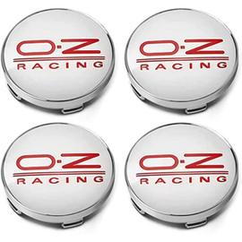  4 pièces Auto Cache Moyeux pour OZ Racing 74mm Cache Moyeu  Aluminium+ABS Cache de Roue Centrale Accessoires de Voiture,6