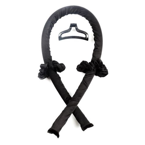 Paris Prix - Bigoudi Satin Sans Chaleur "xxl" 95cm Noir