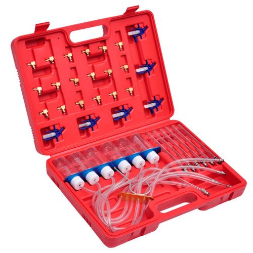 Vidaxl Débimètre Pour Injecteur Commun Diesel Avec Jeu D'adaptateurs