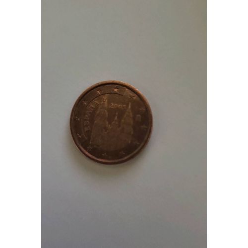 Pièce De 2 Cent D'euro Espagne 2005