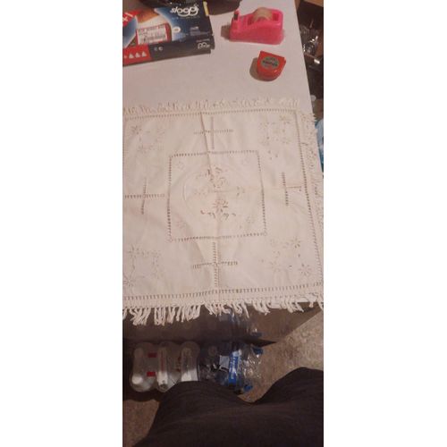 Napperon Dentelle Vintage Blanc 40×40cm