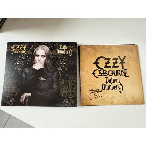 Ozzy Osbourne Patient Number 9 Signed