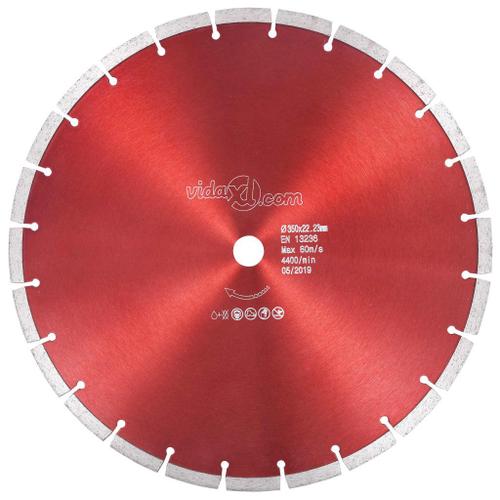 Disque de coupe diamanté Acier 350 mm