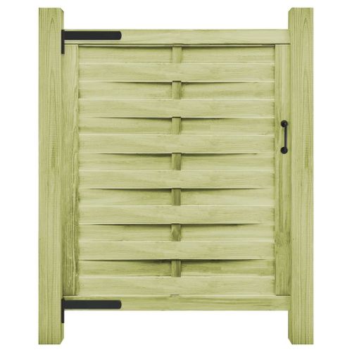Portail de jardin Bois de pin imprégné FSC 100 x 125 cm