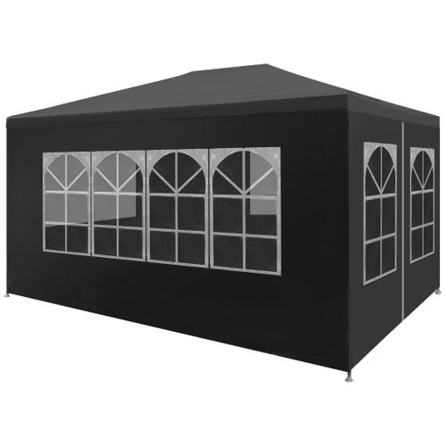 Vidaxl Tente De Réception 3 X 4 M Anthracite