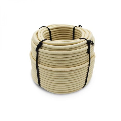 Linxor ® Bobine, rouleau de tendeur élastique - 25 mètres x 6 mm - Beige
