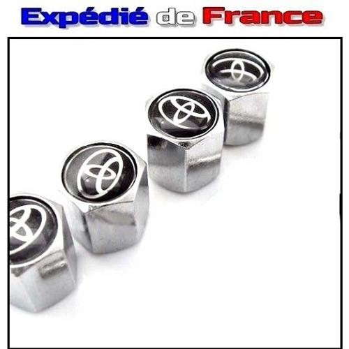 4 Bouchons De Valve Pneu Roue Tuning Logo Toyota