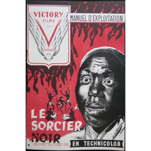 Le Sorcier Noir - Film 1946 Réalisé Par Thorold Dickinson Avec Robert Adams, Eric Portman, Phyllis Calvert - Livret De Cinéma 8 Pages Chaque Page 24x16 Cm - Dossier De Presse - Men Of Two Worlds