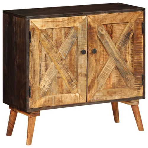 Vidaxl Buffet Bois Massif De Manguier 85 X 30 X 75 Cm