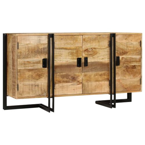 Buffet Bois De Manguier Massif 150 X 40 X 80 Cm