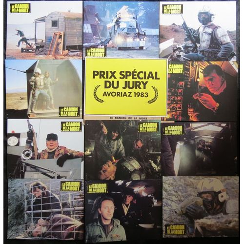 Le Camion De La Mort - Battletruck : Jeux De 11 Photos D'exploitation De Cinéma - Chaque Petite Affiche 21x27 Cm - De Harley Cokliss Avec Michael Beck, Annie Mcenroe, James Wainwright - Film 1981