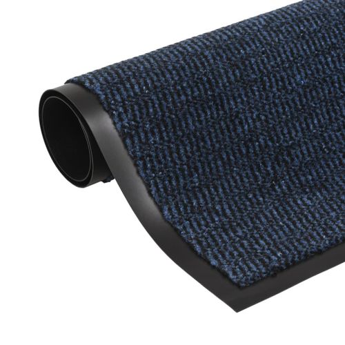 Vidaxl Paillasson Rectangulaire 40 X 60 Cm Bleu
