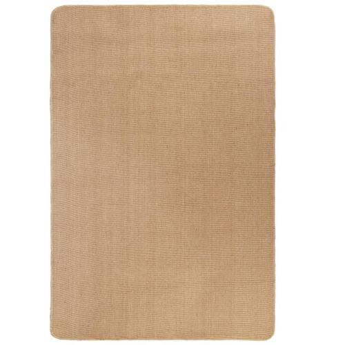 Tapis En Jute Avec Support En Latex 120 X 180 Cm Naturel