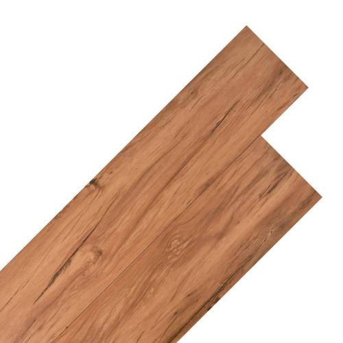 vidaXL Planches de plancher PVC Non auto-adhésif 5,26 m² Orme naturel