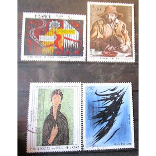 1980. Série Complète F2107;F2108;F2109;F2110: Série Artistique