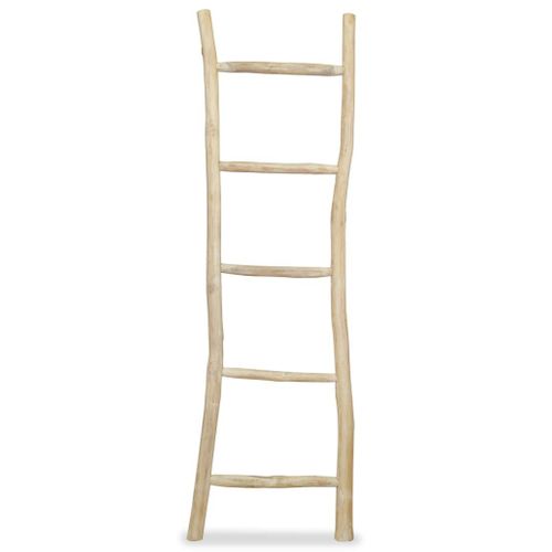 Porte-Serviette Avec 5 Barreaux Teck 45 X 150 Cm Naturel