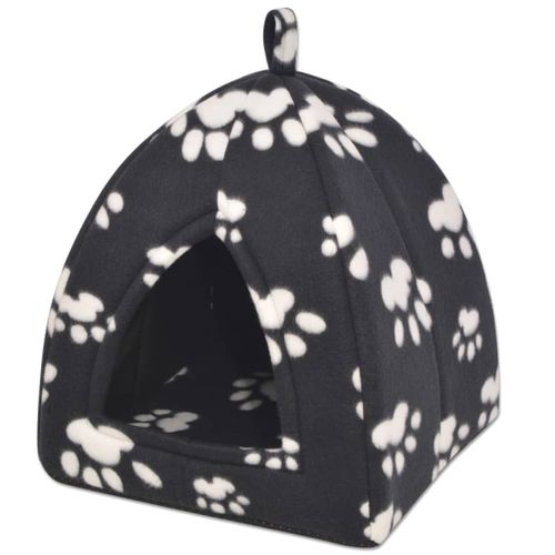 Vidaxl Lit Pour Chats Taille L Noir