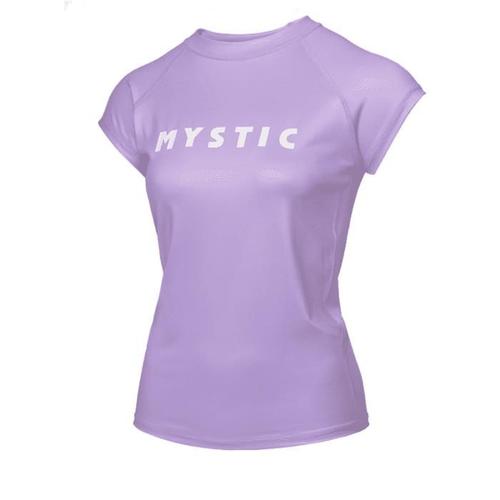 Lycra Femme Mystic Star S/S Rashvest Pastel Lilac