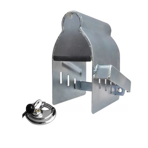 Antivol Tête D'attelage Avec Cadenas Rond Proplus 341326s
